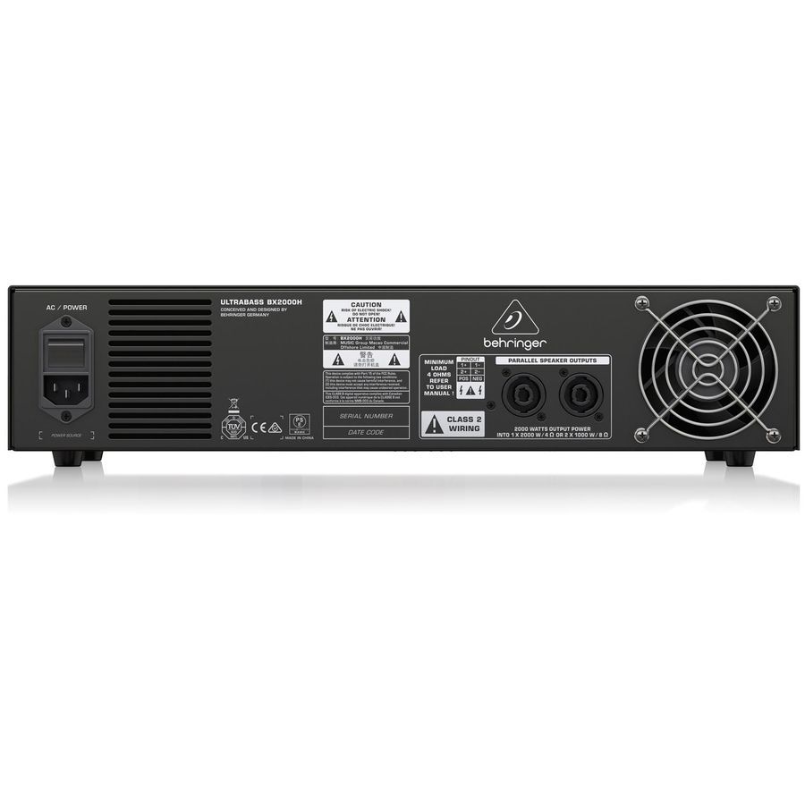 Підсилювач Behringer Ultrabass BX2000H BE-0786 фото