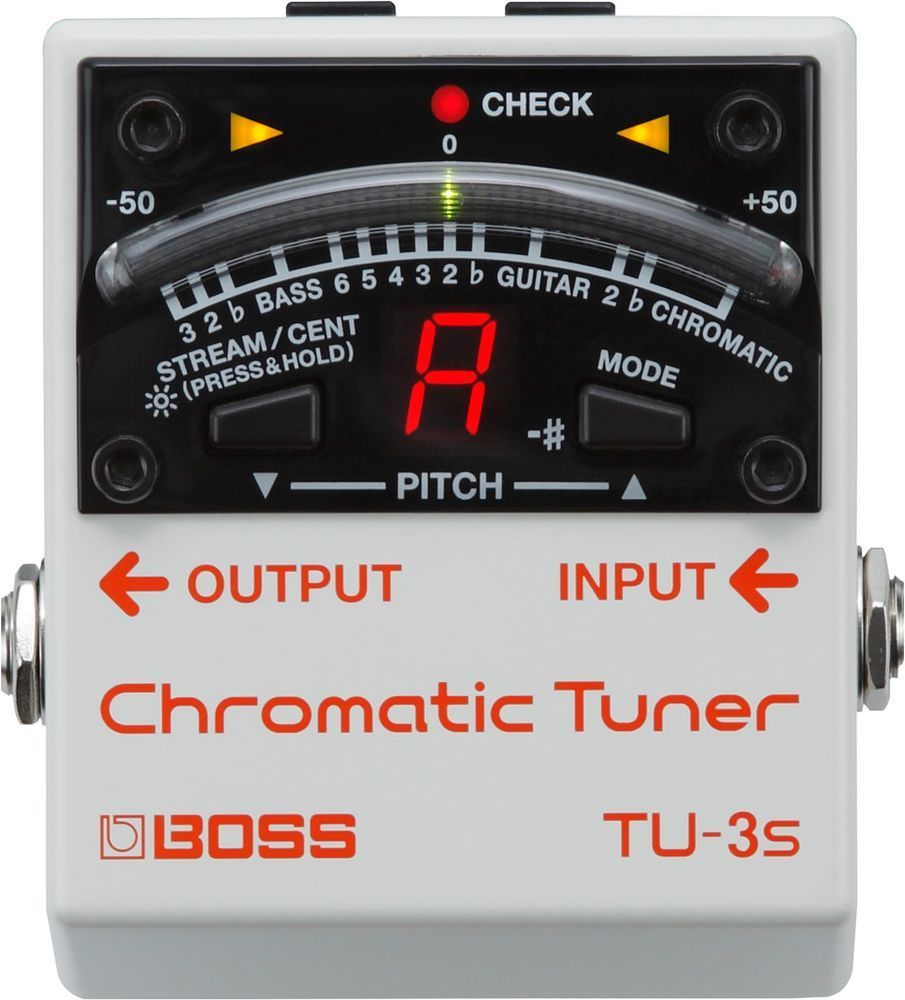 Хроматический тюнер Boss TU-3S BO-0194 фото