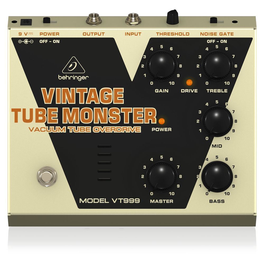 Педаль ефектів Behringer Vintage Tube Monster VT999 BE-0683 фото