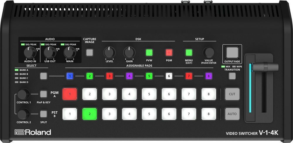 Відеомікшер Roland V-1-4K RO-3034 фото