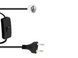 EUROLITE GU-10 Socket Power Cable, Plug, Switch EL-0637 фото 1