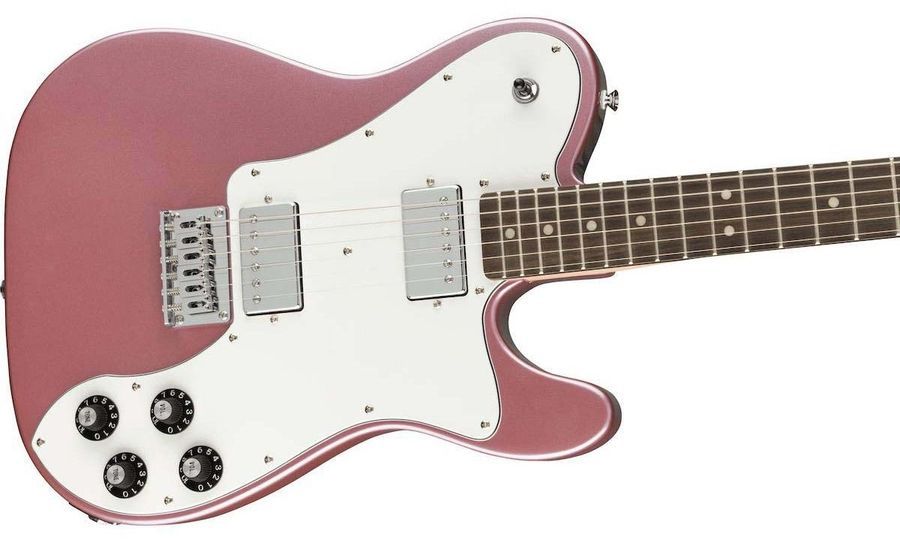 SQUIER by FENDER AFFINITY SERIES TELECASTER DELUXE HH LR BURGUNDY MIST Электрогитара SQ-0084 фото