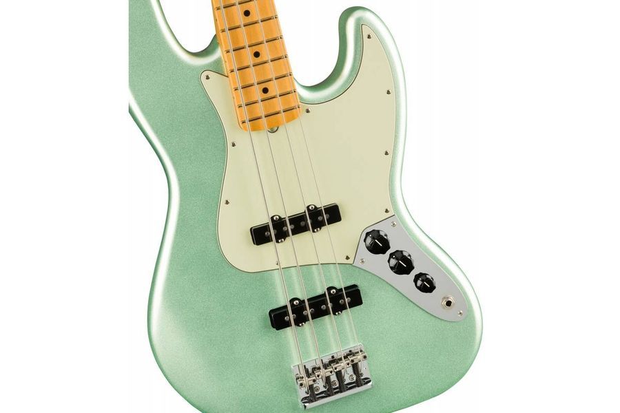 FENDER AMERICAN PRO II JAZZ BASS MN MYSTIC SEAFOAM GREEN Бас-гітара FE-0202 фото