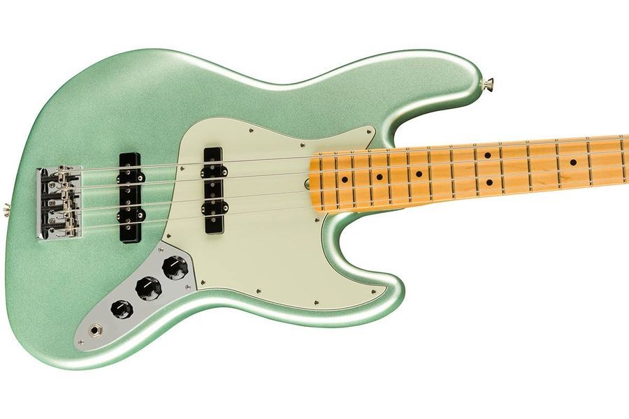 FENDER AMERICAN PRO II JAZZ BASS MN MYSTIC SEAFOAM GREEN Бас-гітара FE-0202 фото