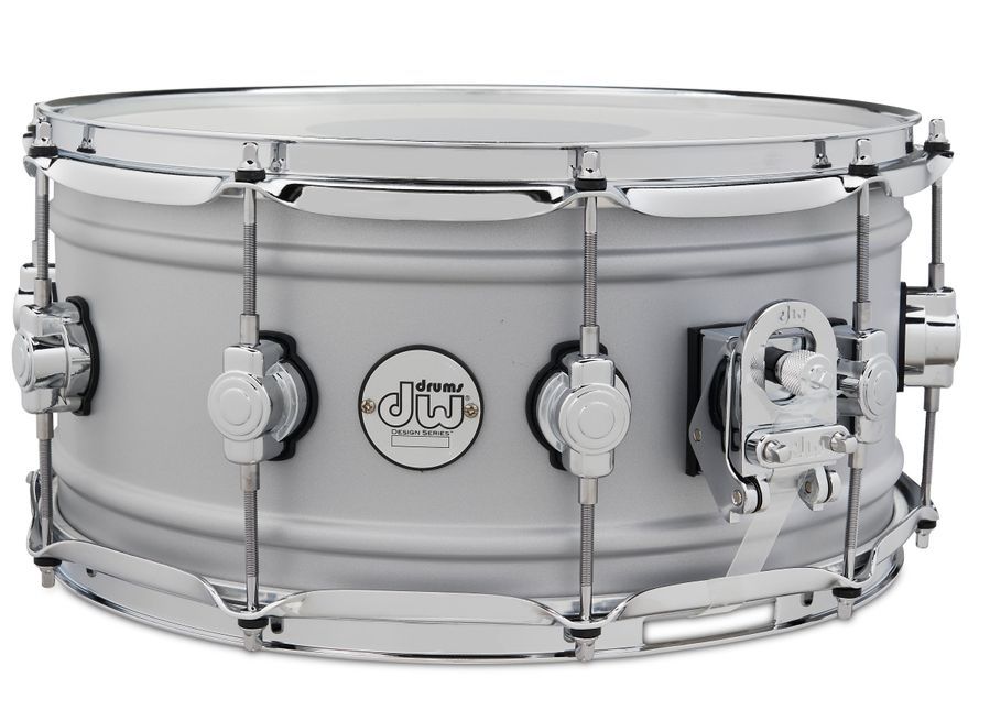 DW DDSD6514MACRDesign Snare, Matte Aluminum, 6.5x14 DW-X363 фото