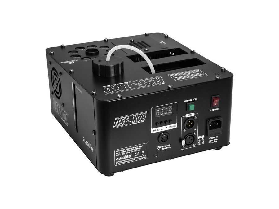 EUROLITE NSF-100 LED DMX Hybrid Spray Fogger EL-1296 фото