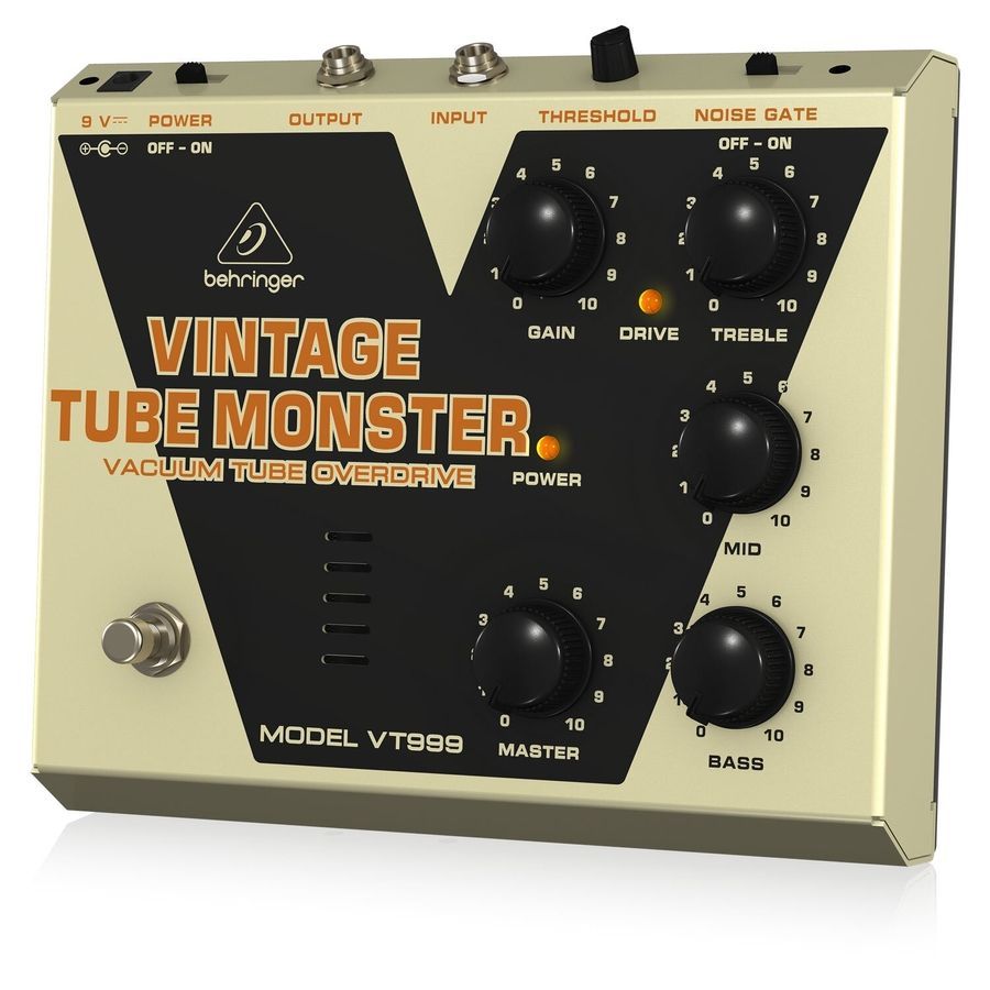 Педаль эффектов Behringer Vintage Tube Monster VT999 BE-0683 фото