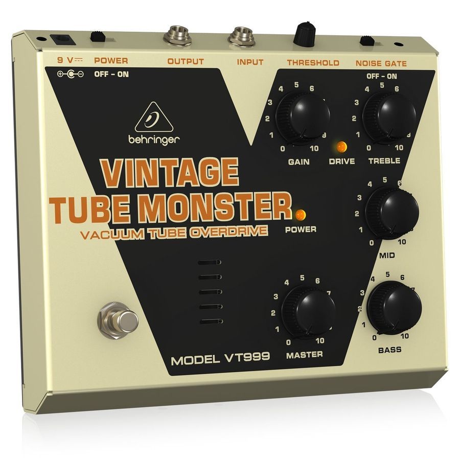 Педаль эффектов Behringer Vintage Tube Monster VT999 BE-0683 фото