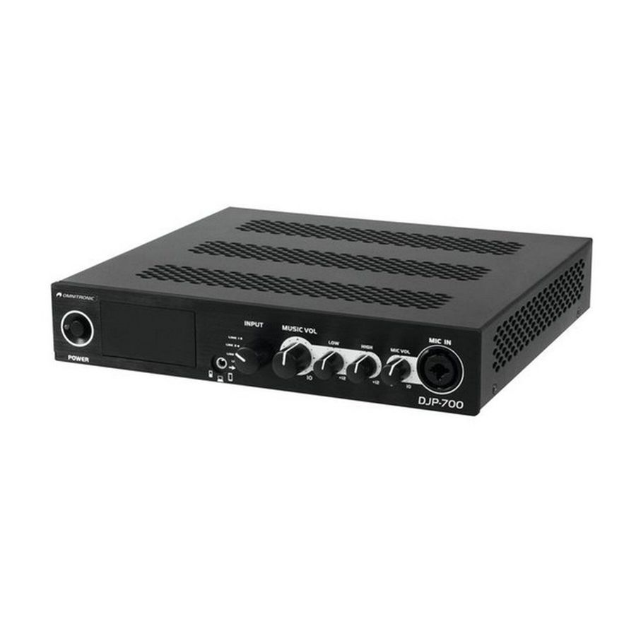 Усилитель мощности Omnitronic DJP-700 OM-0040 фото