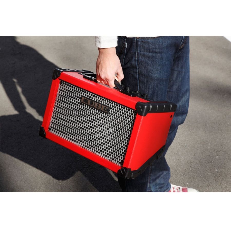 Roland Cube Street Гитарный комбоусилитель Красный RO-0295 фото