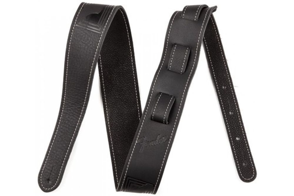 Ремінь гітарний Fender Monogram Leather Strap FE-0052 фото