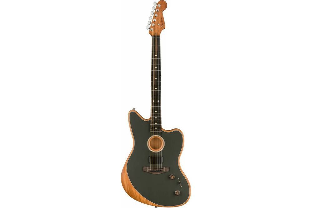 FENDER AMERICAN ACOUSTASONIC JAZZMASTER TUNGSTEN Электрогитара FE-0182 фото