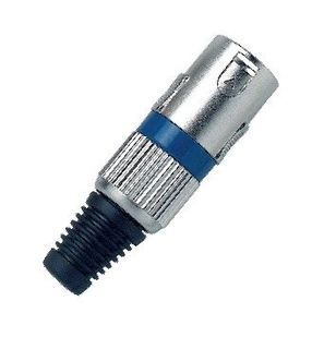 XLR разъем PROEL XLR3MVPROBL PR-5611 фото
