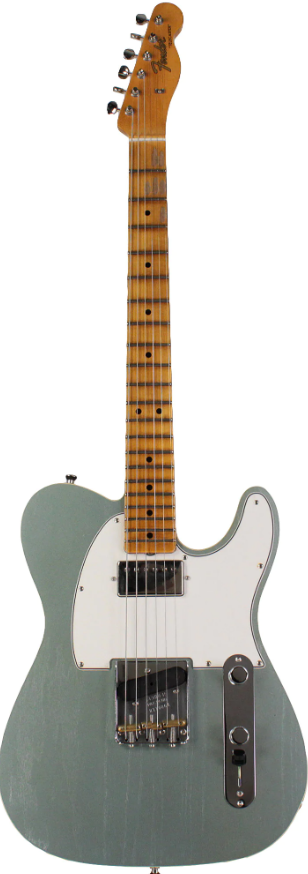 FENDER CUSTOM SHOP POSTMODERN TELECASTER JOURNEYMAN RELIC WITH CLOSET CLASSIC HARDWARE AGED FIREMIST SILVER Электрогитара FE-0314 фото