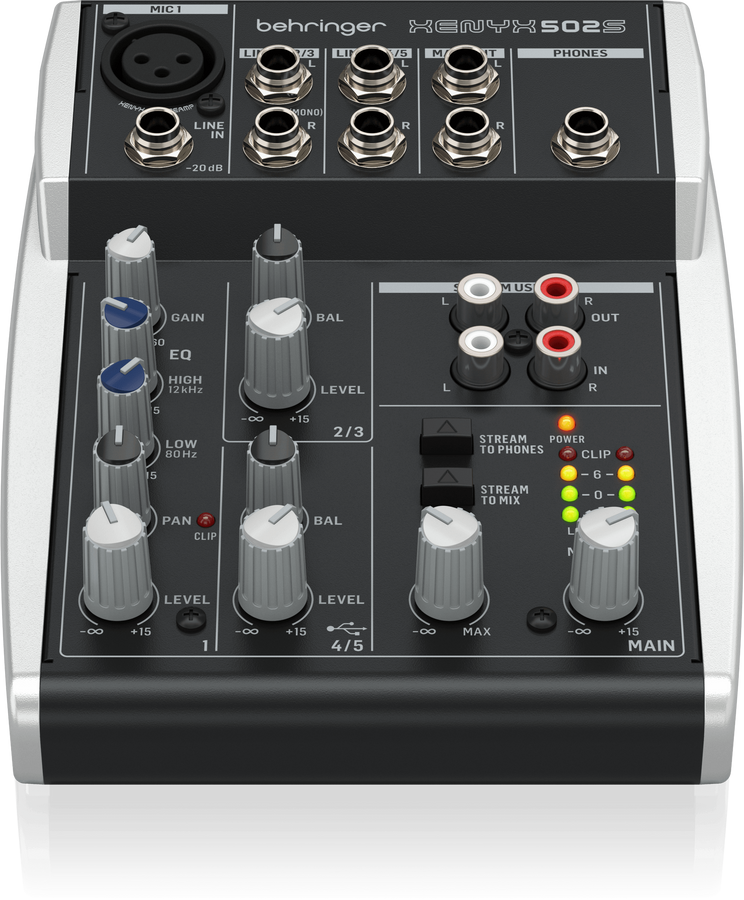 Аналоговый микшер Behringer XENYX 502S BE-1128 фото