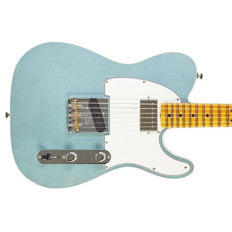 FENDER CUSTOM SHOP POSTMODERN TELECASTER JOURNEYMAN RELIC WITH CLOSET CLASSIC HARDWARE AGED FIREMIST SILVER Электрогитара FE-0314 фото