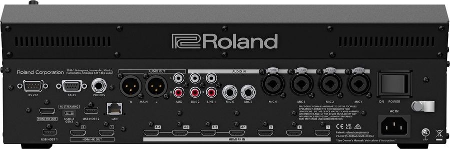 Видеомикшер 4К Roland VR-400UHD RO-2941 фото