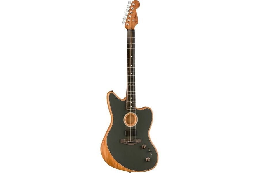 FENDER AMERICAN ACOUSTASONIC JAZZMASTER TUNGSTEN Электрогитара FE-0182 фото