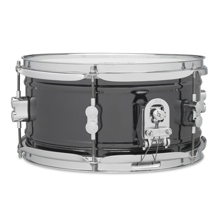 PDP PDSN0612BNCR Blk Nickel Over Steel Snare, 6x12" PD-0154 фото