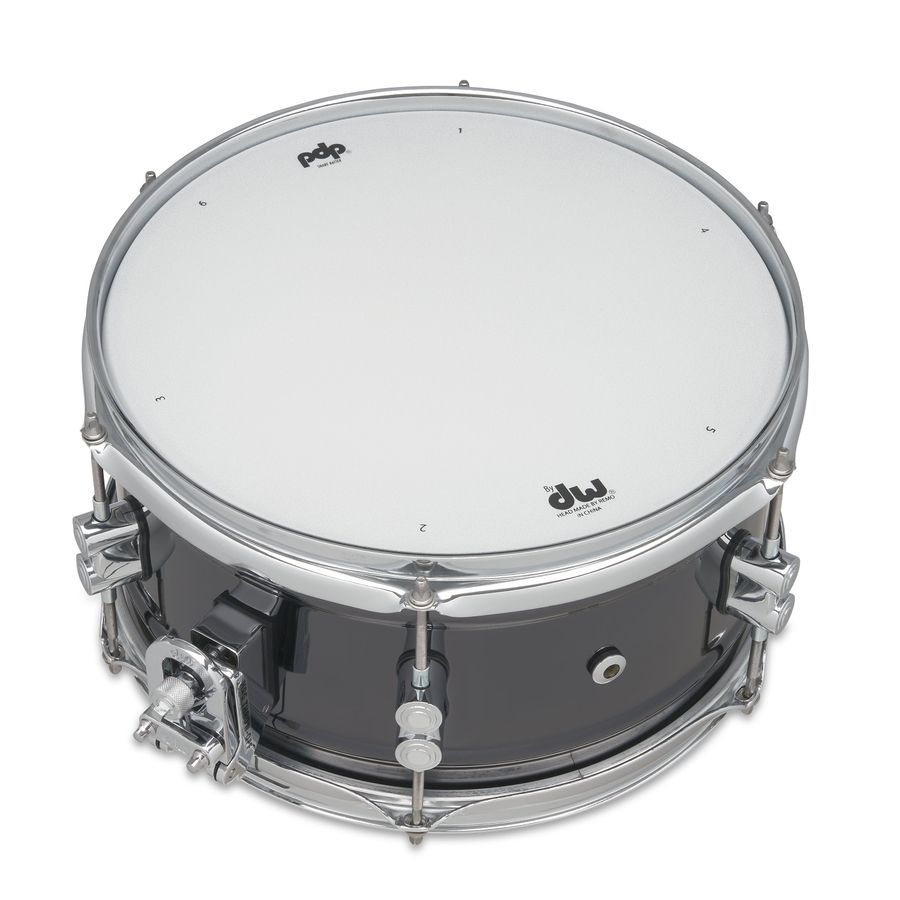 PDP PDSN0612BNCR Blk Nickel Over Steel Snare, 6x12" PD-0154 фото