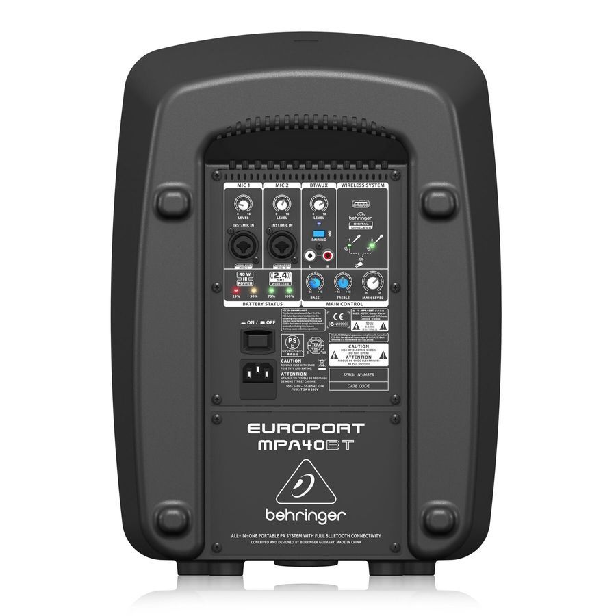 Портативная акустическая система Behringer Europort MPA40BT BE-0395 фото