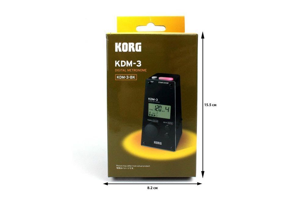 KORG KDM-3-BK Метроном KO-0058 фото