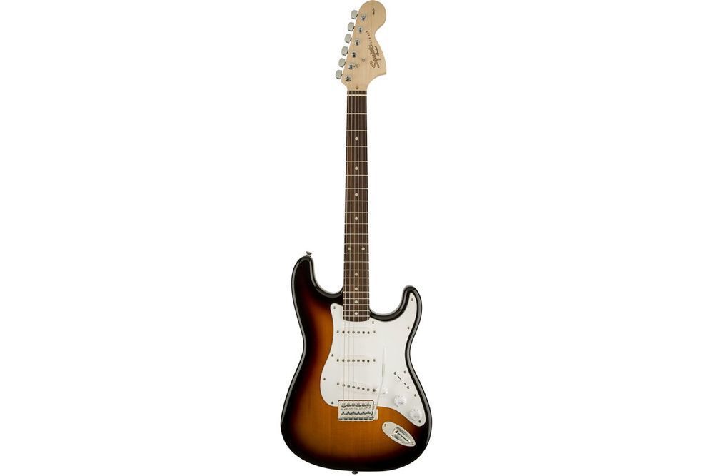 SQUIER by FENDER AFFINITY STRAT LRL BROWN SUNBURST Электрогитара SQ-0098 фото