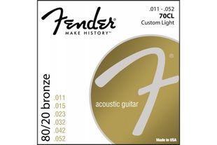 Струны для акустических гитар Fender 70CL FE-0027 фото
