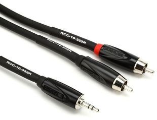 Кабель 2x RCA до стерео "Джек" 3,5 мм Roland RCC-10-352RV2 (3 метра) RO-2860 фото