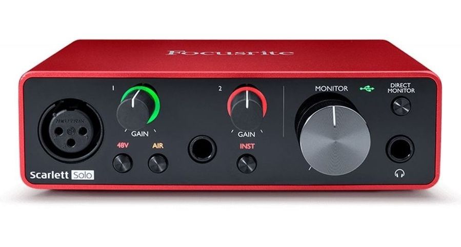FOCUSRITE Scarlett Solo 3rd Gen Аудіоінтерфейс FR-0015 фото