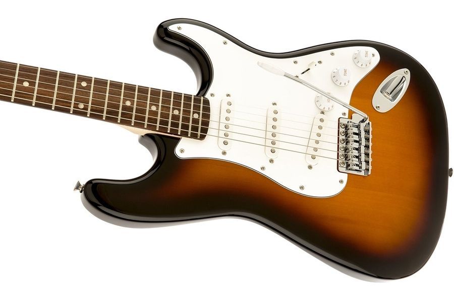 SQUIER by FENDER AFFINITY STRAT LRL BROWN SUNBURST Электрогитара SQ-0098 фото