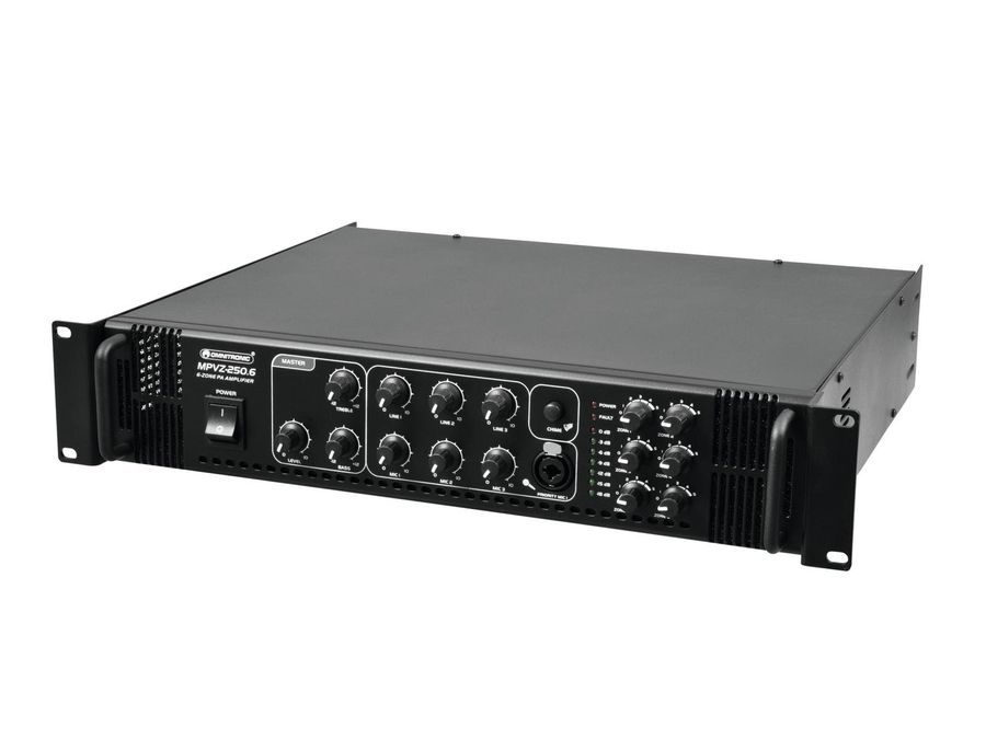 Трансляційний підсилювач Omnitronic MPVZ2506 OM-0900 фото