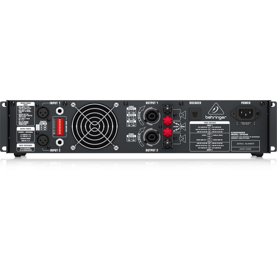 Підсилювач потужності Behringer Europower EP4000 BE-0263 фото