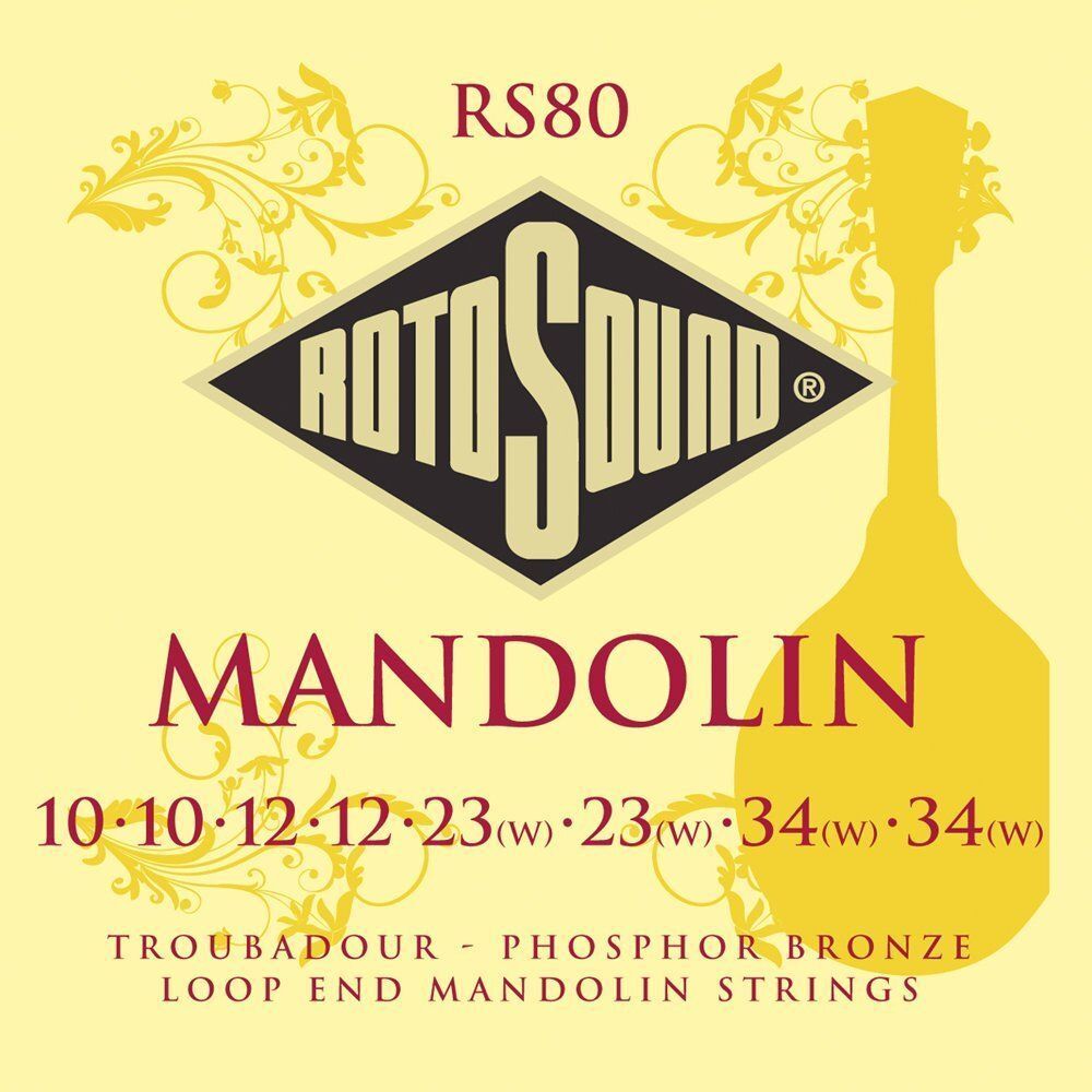 Струни для мандоліни Rotosound RS80 RS-0447 фото
