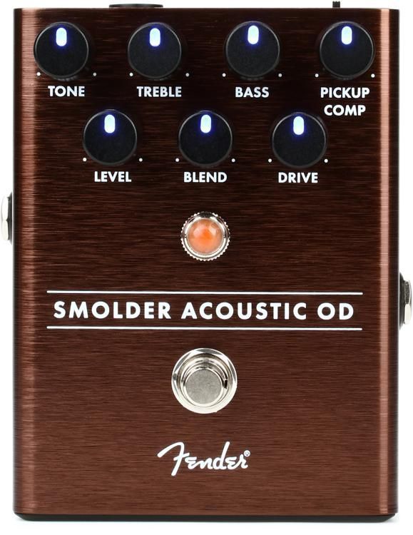 FENDER PEDAL SMOLDER ACOUSTIC OVERDRIVE Педаль ефектів FE-0459 фото