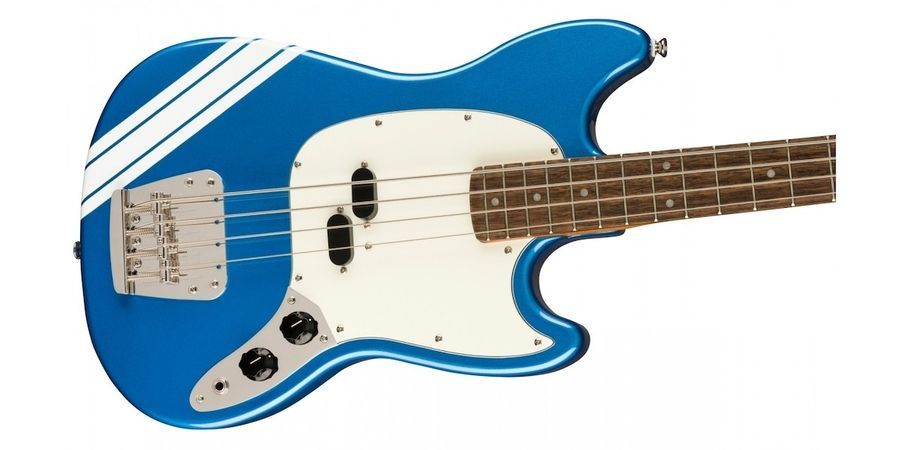 SQUIER by FENDER CLASSIC VIBE '60s MUSTANG BASS FSR LAKE PLACID BLUE Бас-гітара SQ-0125 фото