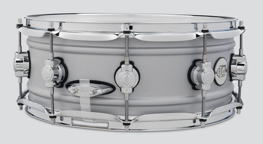 DW DDSD5514MACRDesign Snare, Matte Aluminum, 5.5x14 DW-X365 фото