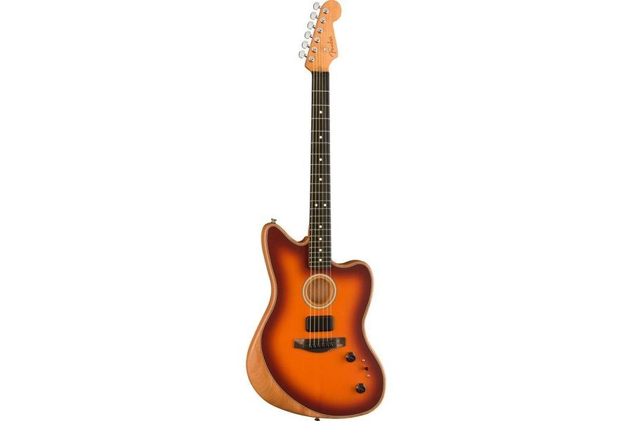FENDER AMERICAN ACOUSTASONIC JAZZMASTER TOBACCO SUNBURST Електрогітара FE-0181 фото