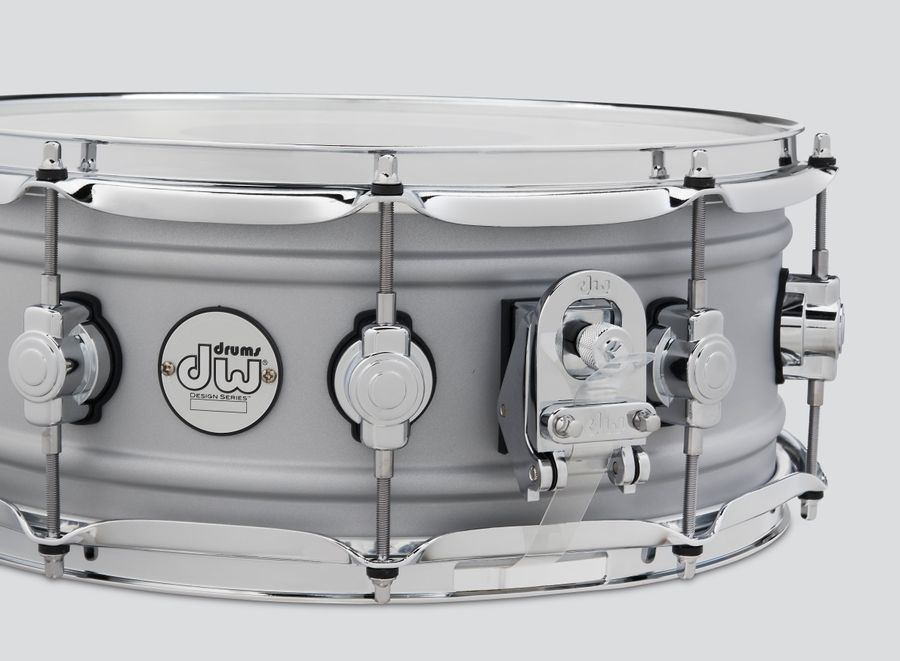 DW DDSD5514MACRDesign Snare, Matte Aluminum, 5.5x14 DW-X365 фото