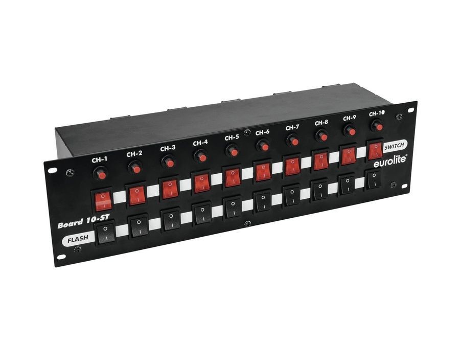 EUROLITE Board 10-ST with 10x Safety-Plug EL-0381 фото