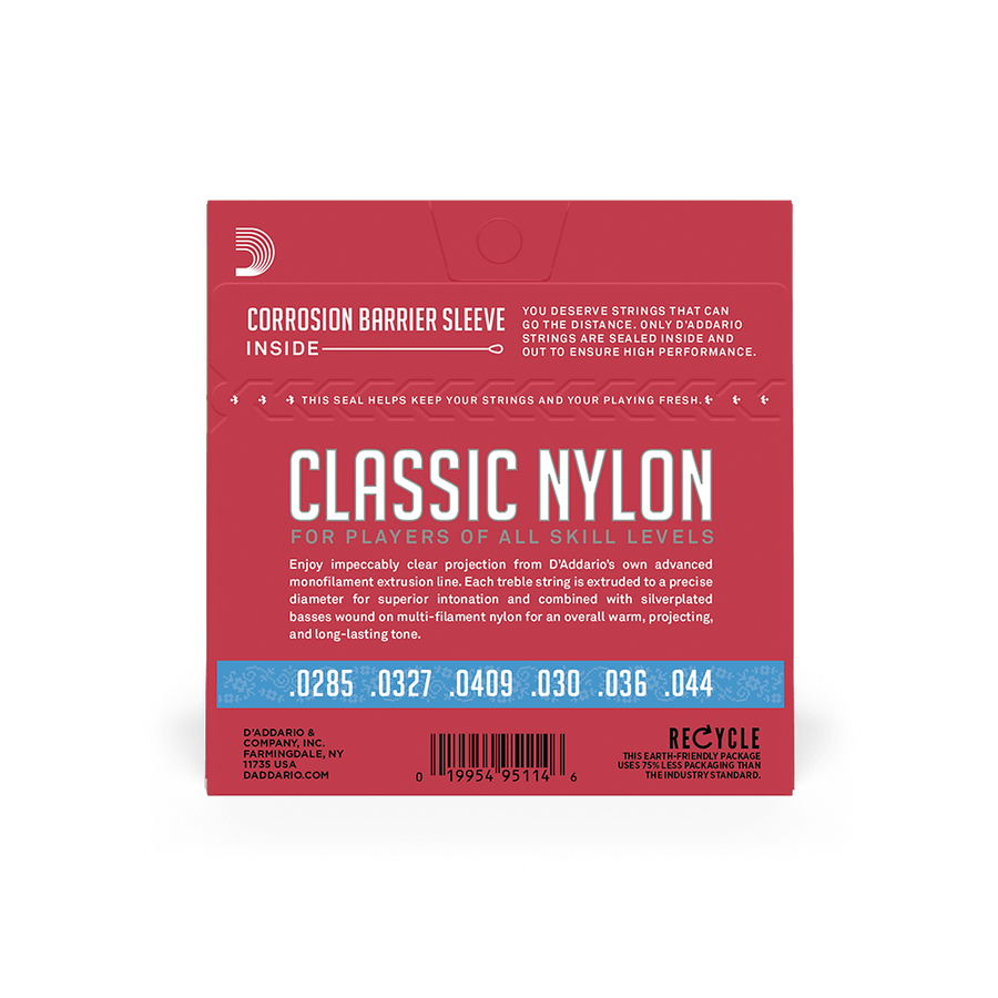 Струни для гітари D'Addario EJ27H STUDENT CLASSICS HARD TENSION DA-0004 фото