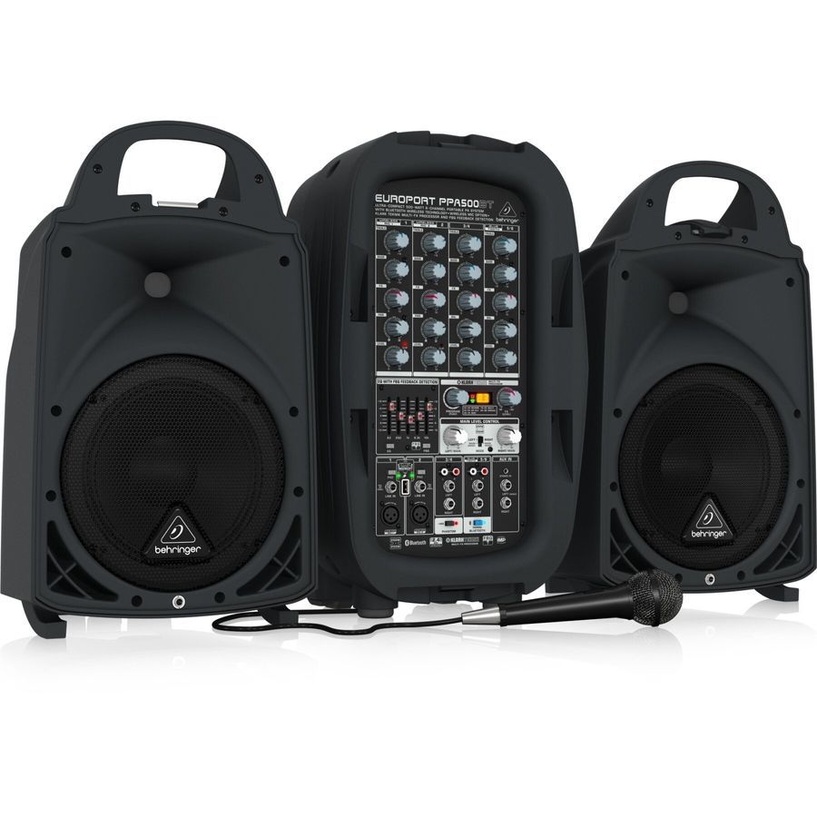 Портативная акустическая система Behringer PPA500BT BE-0768 фото