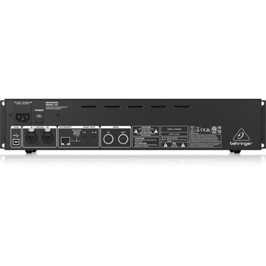 Цифровой сценический модуль Behringer S16 BE-0523 фото