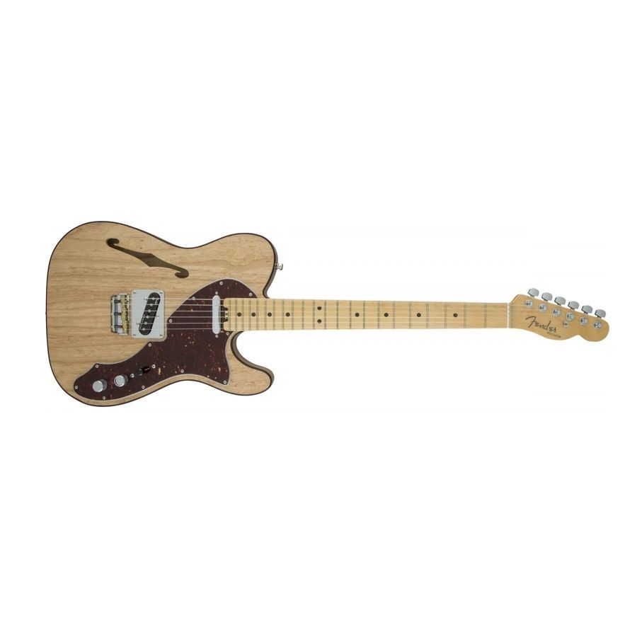 FENDER AMERICAN ELITE TELECASTER THINLINE MN NATURAL Електрогітара FE-0093 фото