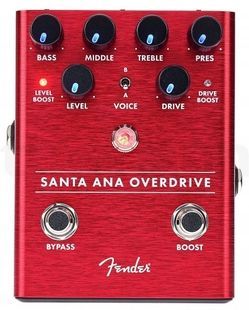 FENDER PEDAL SANTA ANA OVERDRIVE Педаль ефектів FE-0458 фото