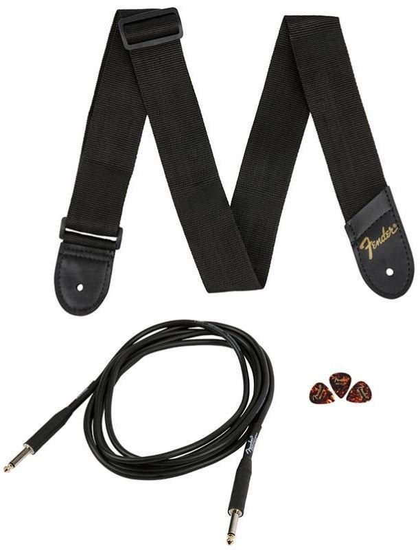 SQUIER by FENDER STRATOCASTER PACK LR BROWN SUNBURST GIG BAG 10G - 230V EU Гітарний набір SQ-0201 фото