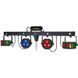 Лазерный световой прибор со стойкой EUROLITE Set-LED-KLS-Laser-Bar-FX-Light-Set-M-4-Speaker-System-Stand EL-0161 фото 2