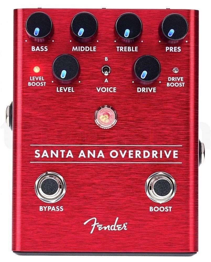 FENDER PEDAL SANTA ANA OVERDRIVE Педаль ефектів FE-0458 фото
