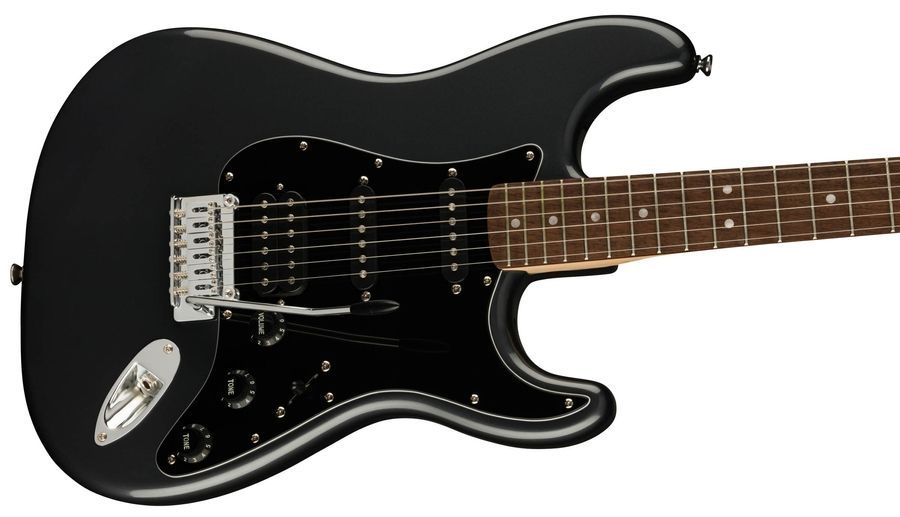 SQUIER by FENDER AFFINITY SERIES STRAT PACK HSS CHARCOAL FROST METALLIC Гітарний набір SQ-0072 фото