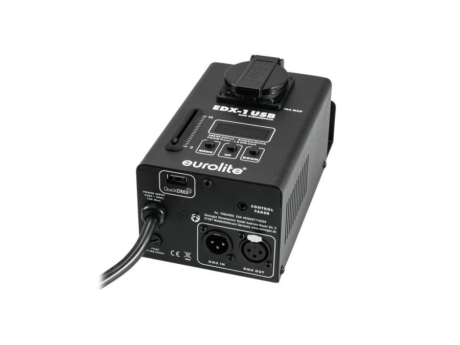 EUROLITE EDX-1 DMX USB Dimmer Pack EL-0560 фото